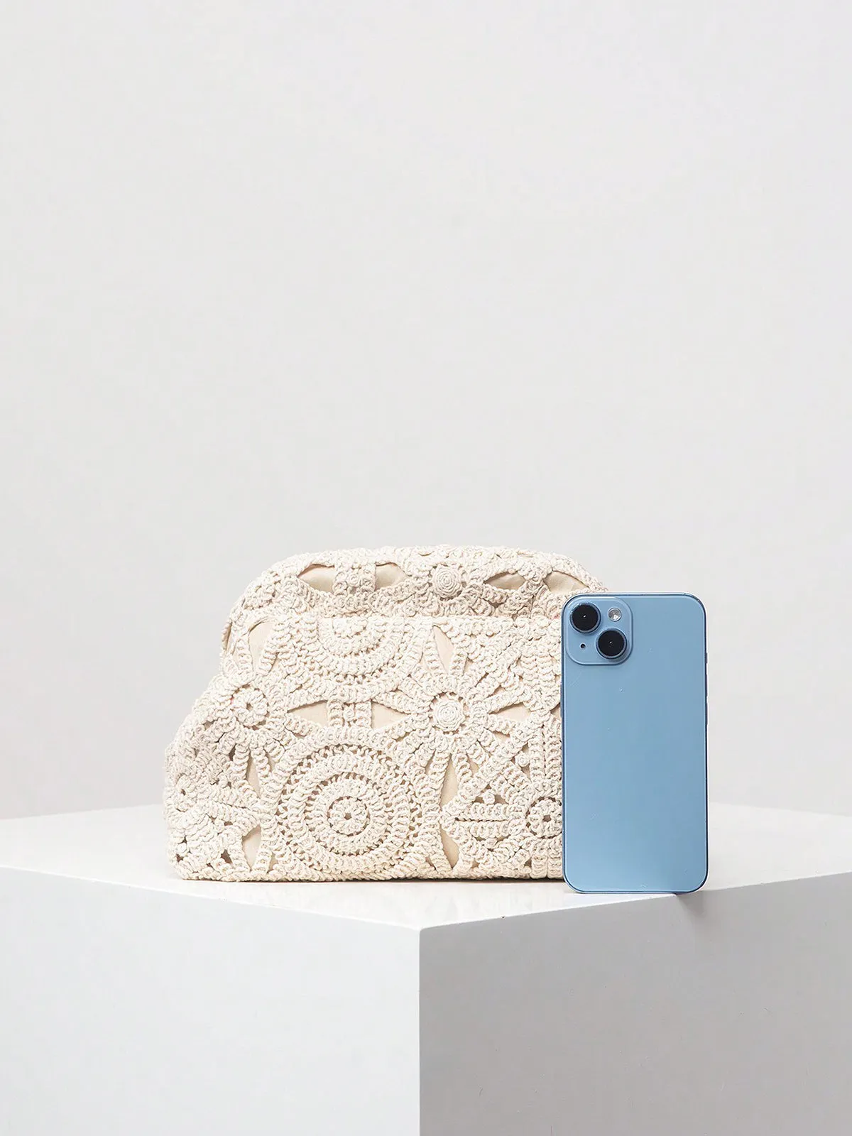 Crochet Lace Clutch Bag sold by COMMENSE product image thumbnail 3