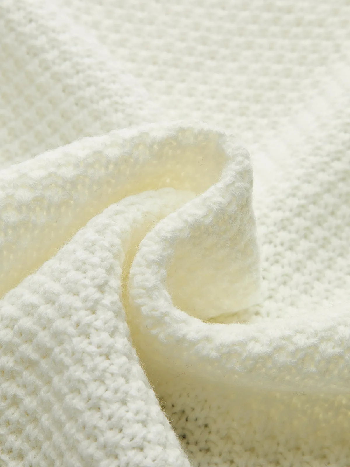 Embroidered Knit Tie-Front Vest sold by COMMENSE product image thumbnail 5