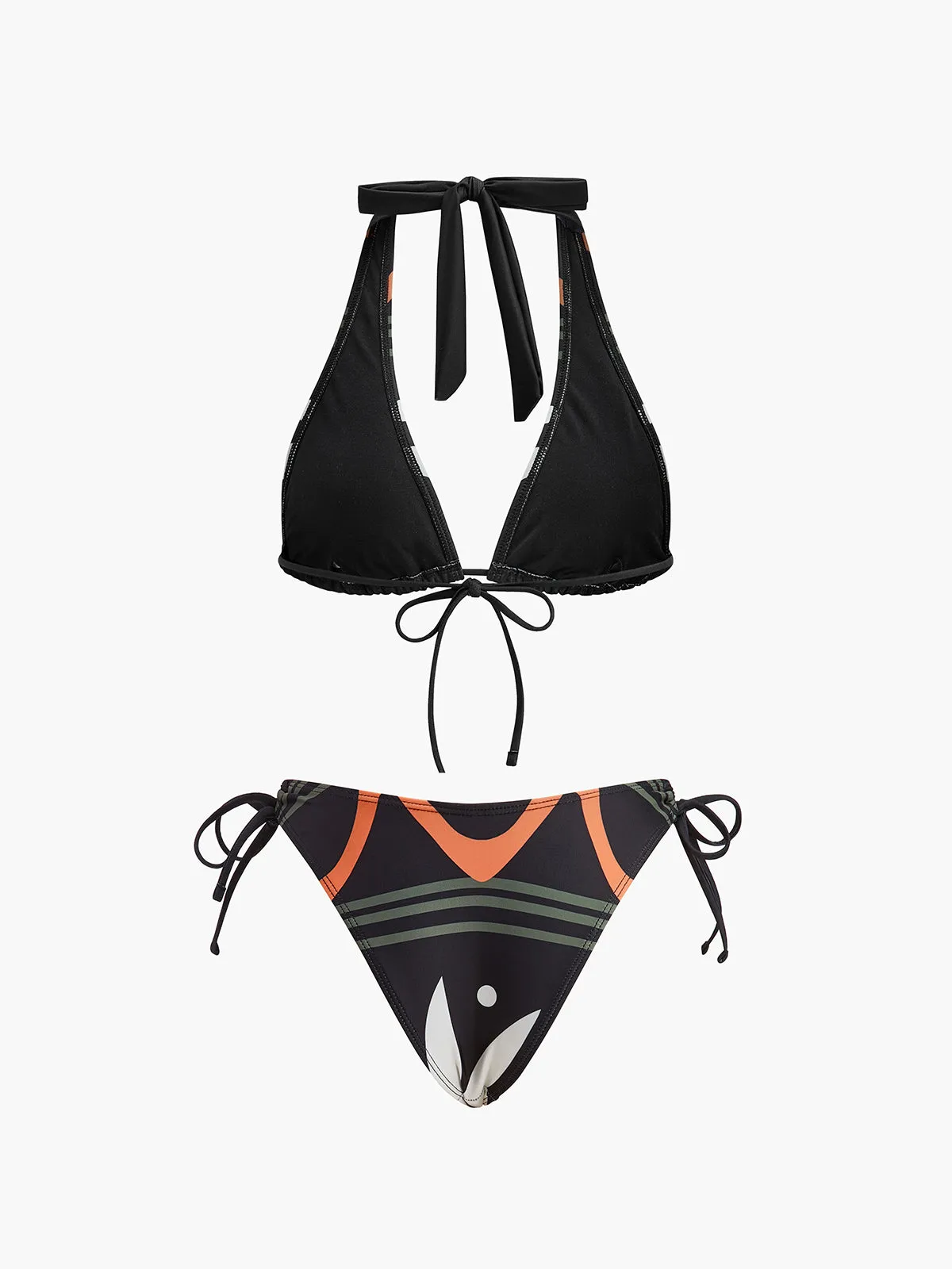 Halter Neck Tie-Back Bikini Set sold by COMMENSE product image thumbnail 2