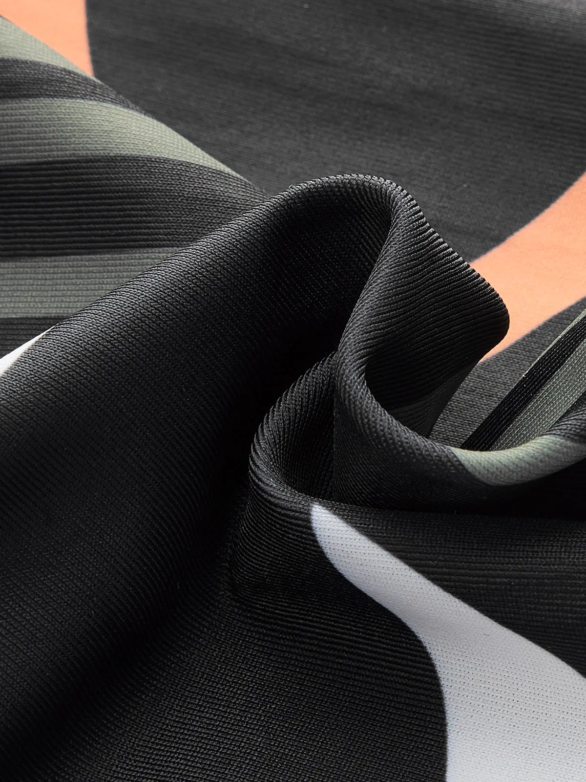 Halter Neck Geometric Print Swimsuit sold by COMMENSE product image thumbnail 3