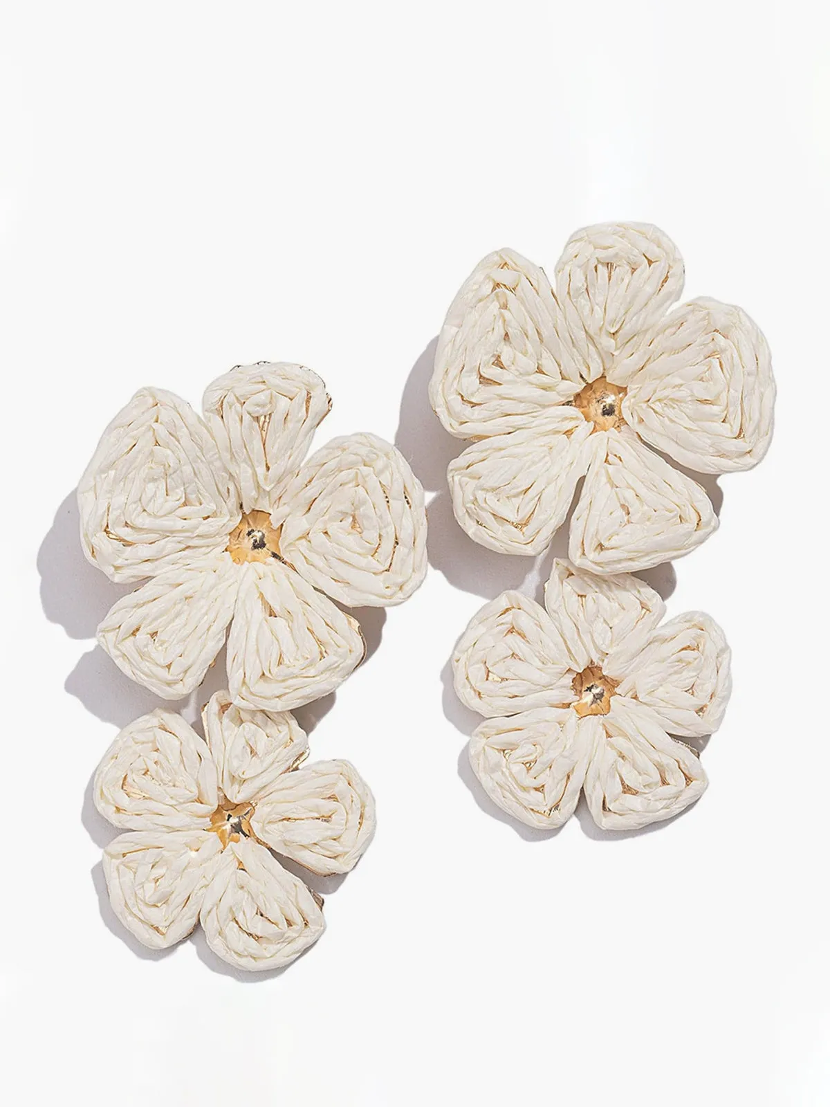 Gilded Lace Petal Earrings sold by COMMENSE product image thumbnail 3