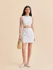 Cotton Eyelet Cut-out Dress sold by COMMENSE