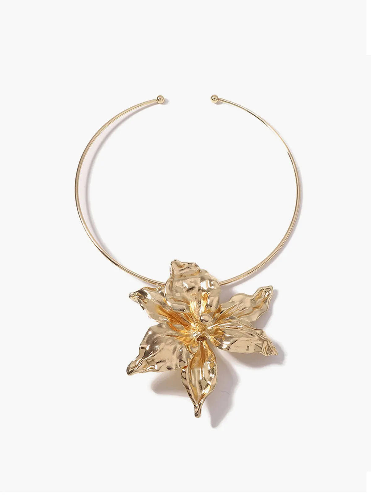 Floral Statement Choker Necklace sold by COMMENSE