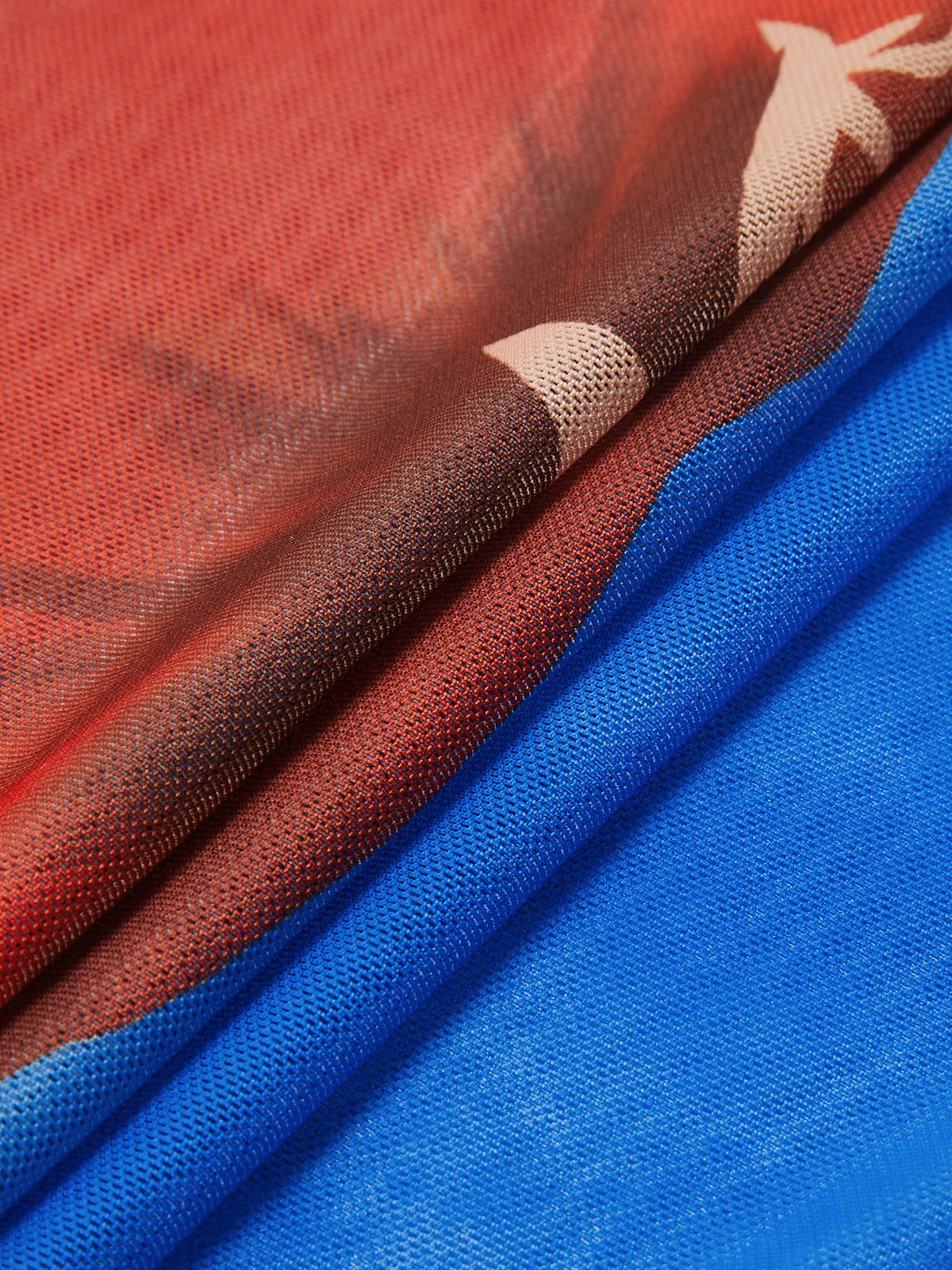 Semi-Sheer Floral Backless Split Dress sold by COMMENSE product image thumbnail 4