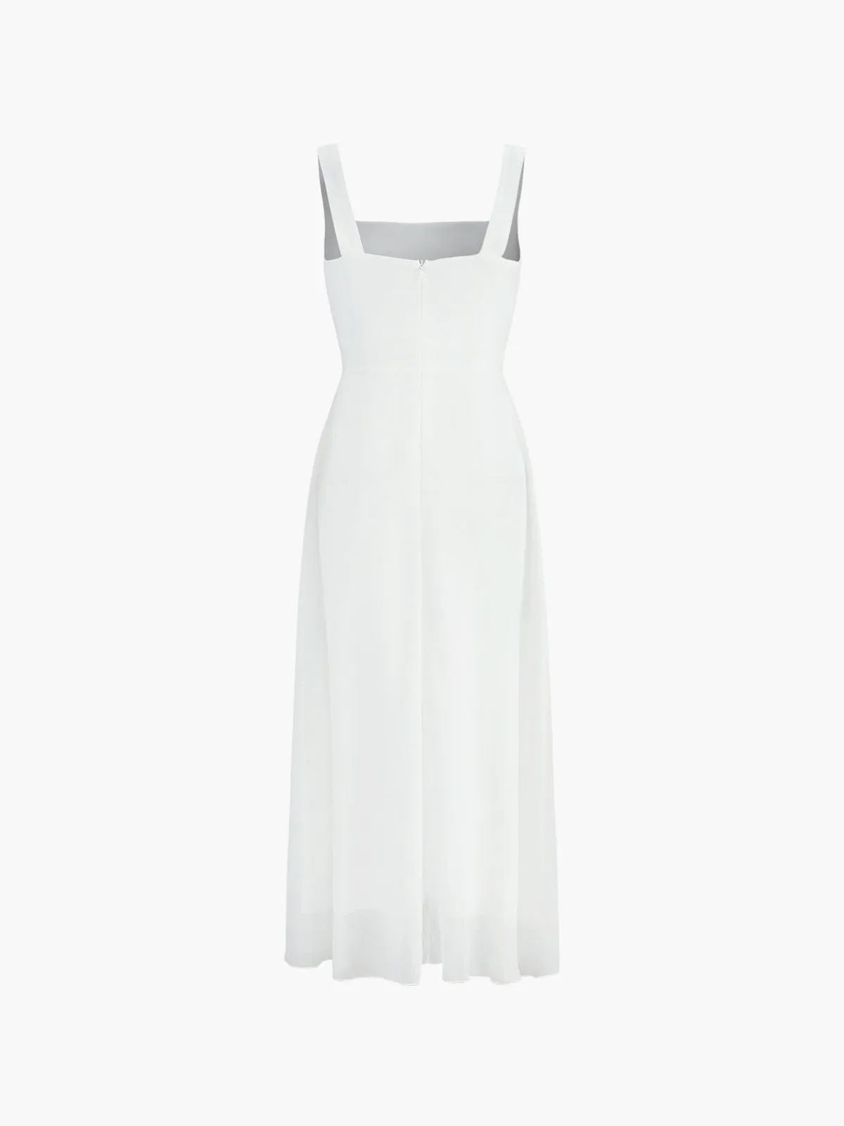 Semi-Sheer Cami Long Dress sold by COMMENSE product image thumbnail 3
