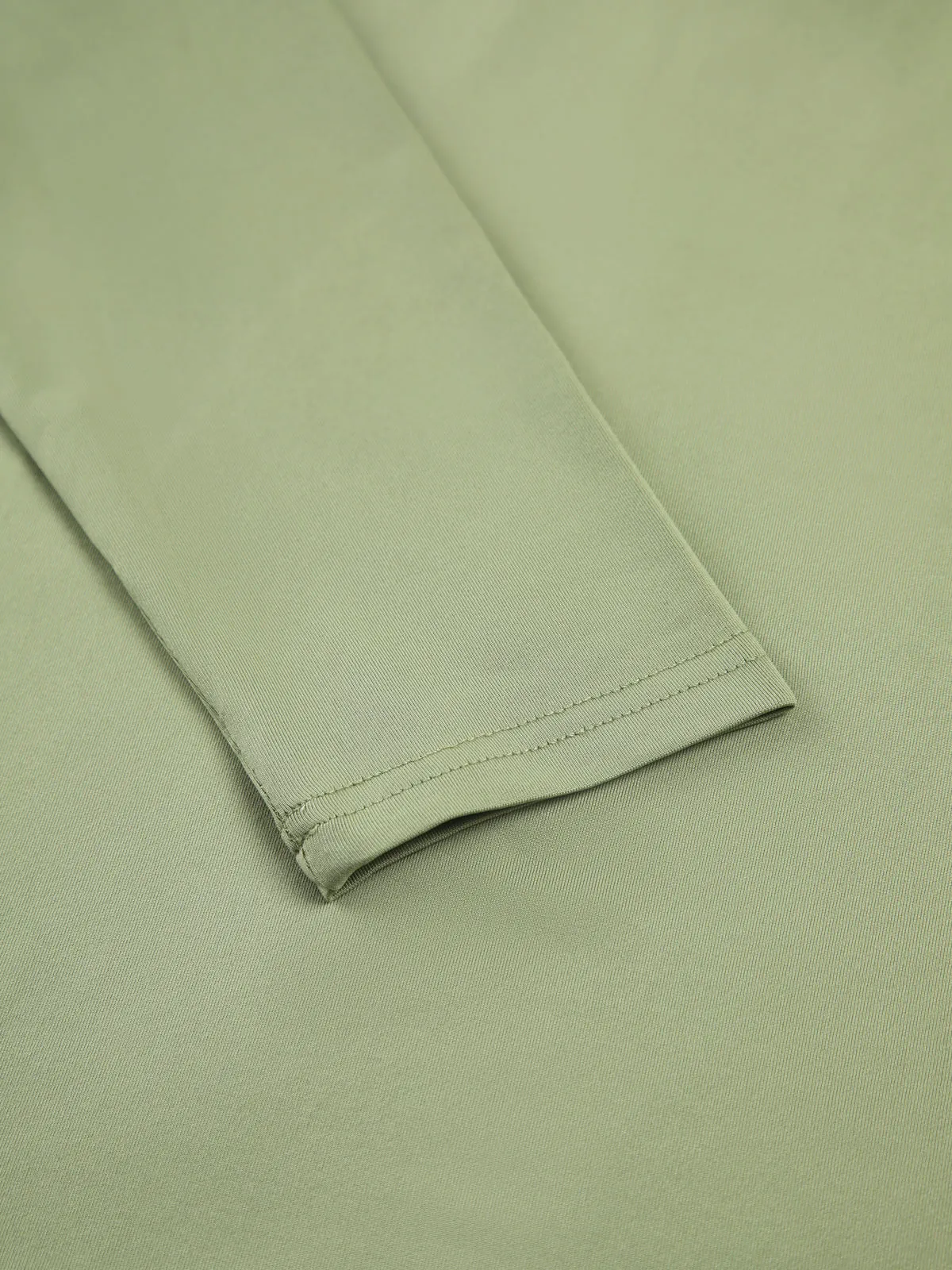 Semi-Sheer Long Sleeve Crop Top sold by COMMENSE product image thumbnail 5