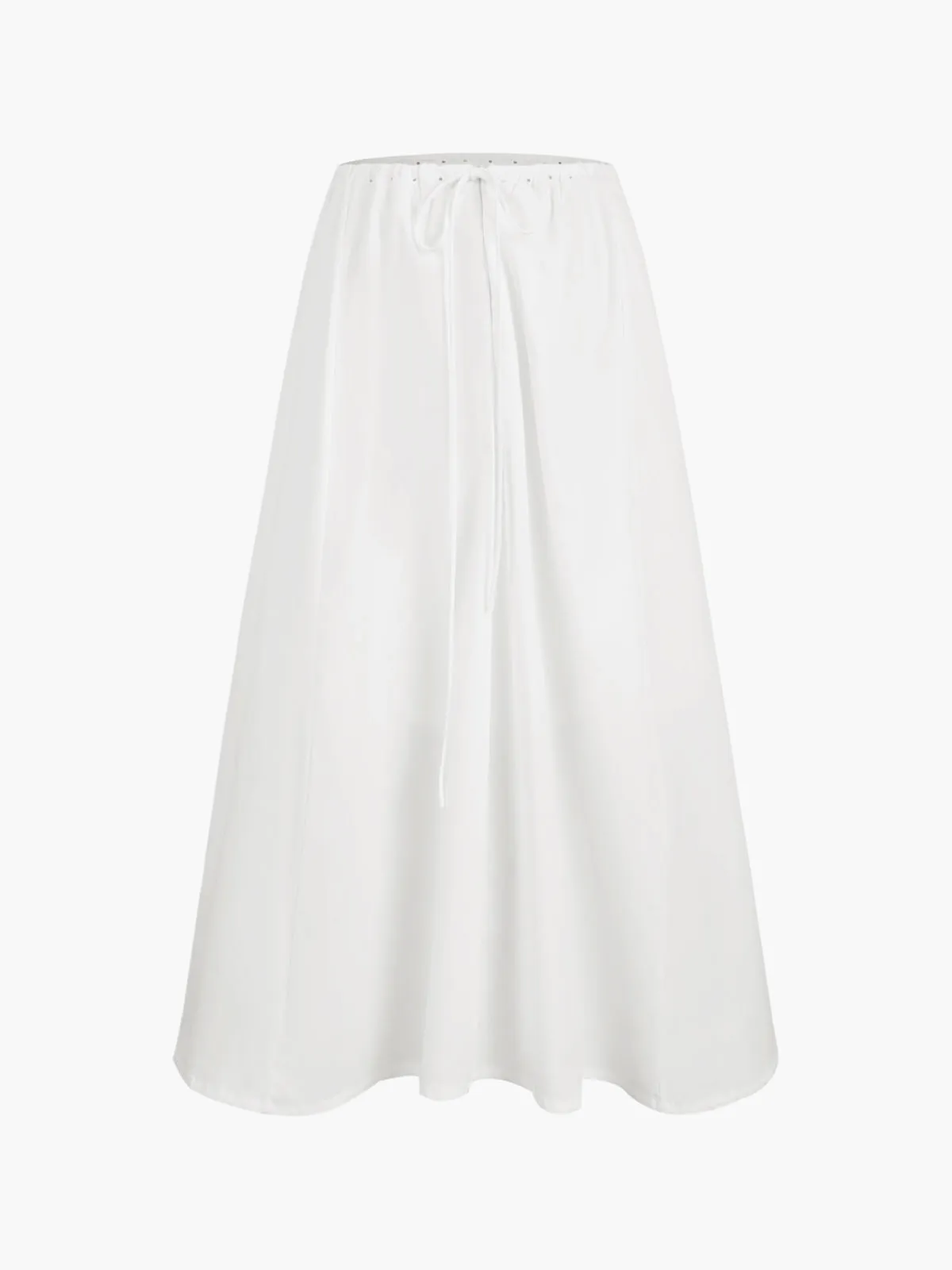 Cowgirl Aesthetics Semi-Sheer Zippered Maxi Skirt sold by COMMENSE product image thumbnail 2