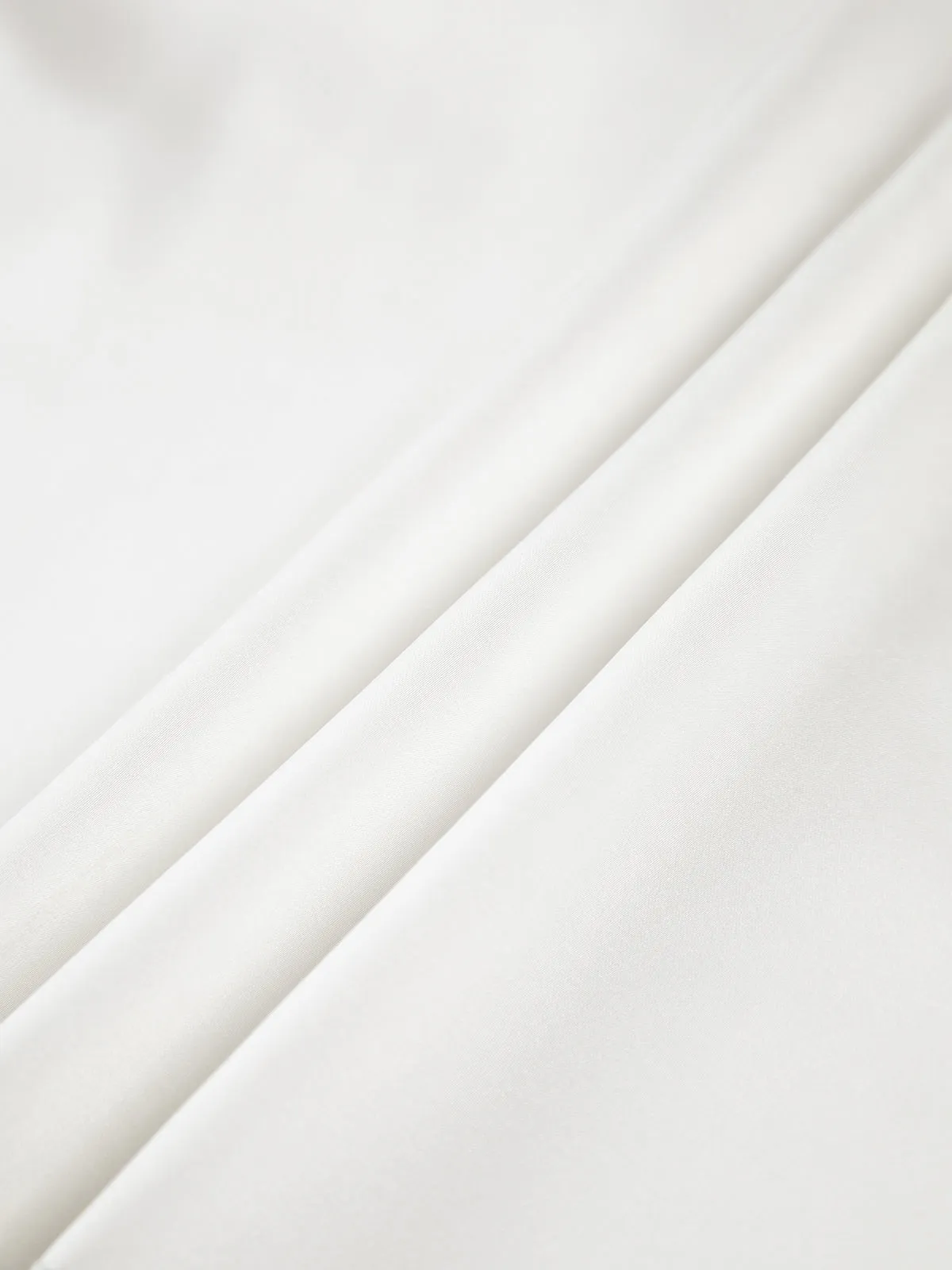 Semi-Sheer Two Tone Satin Tied Zippered Top sold by COMMENSE product image thumbnail 3