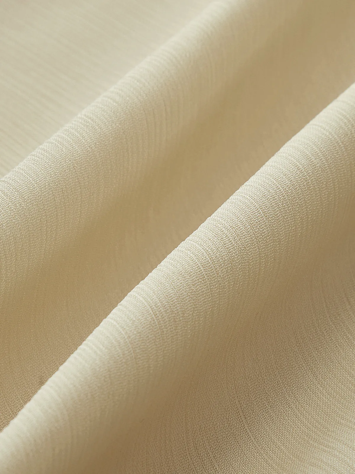 Semi-Sheer Metal Detail Chiffon Ruffled Blouse sold by COMMENSE product image thumbnail 2