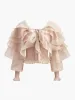 Semi-Sheer Chiffon Ruffle Backless Top sold by COMMENSE