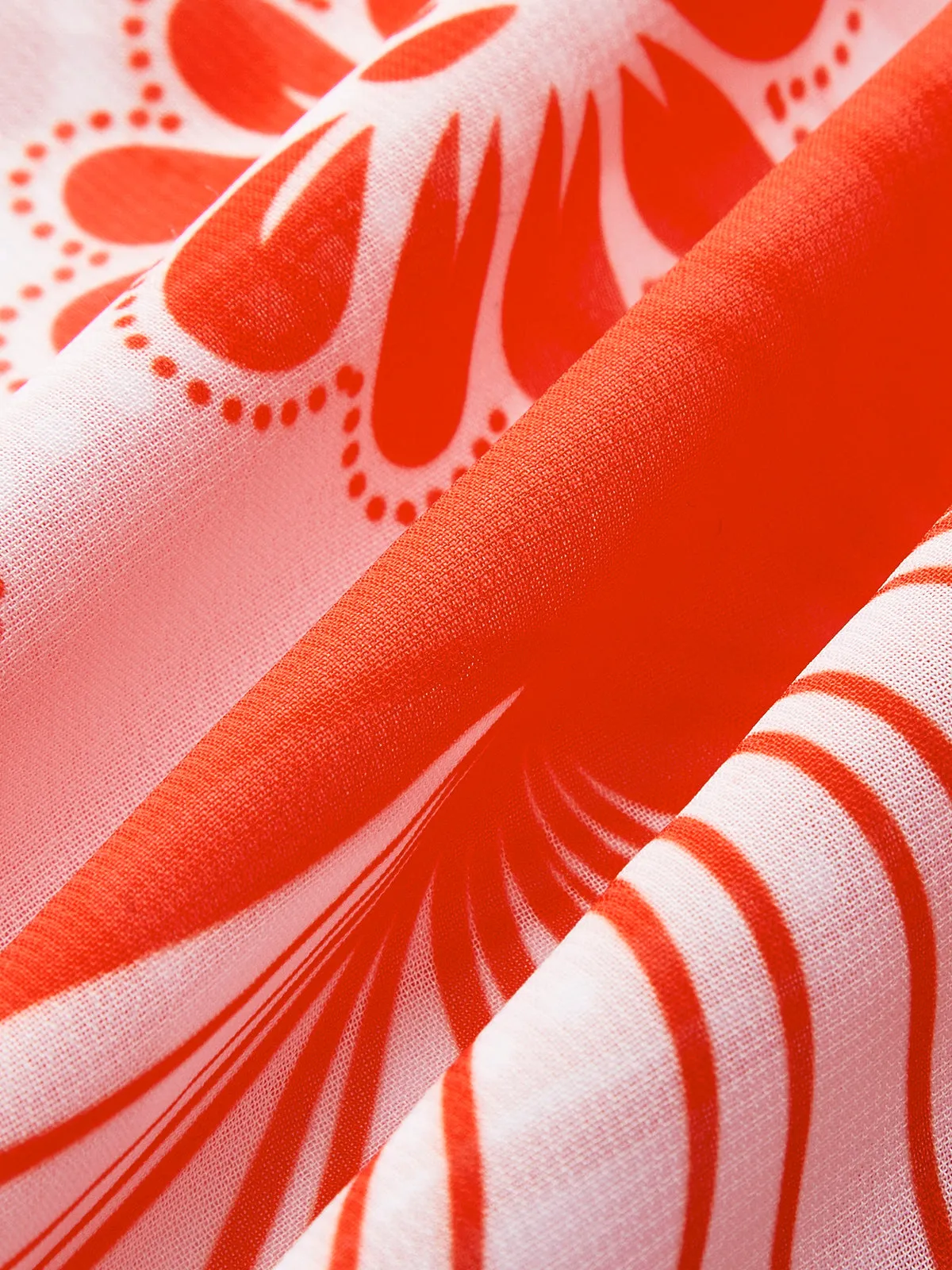 Chiffon Print Cover-Up Skirt sold by COMMENSE product image thumbnail 3