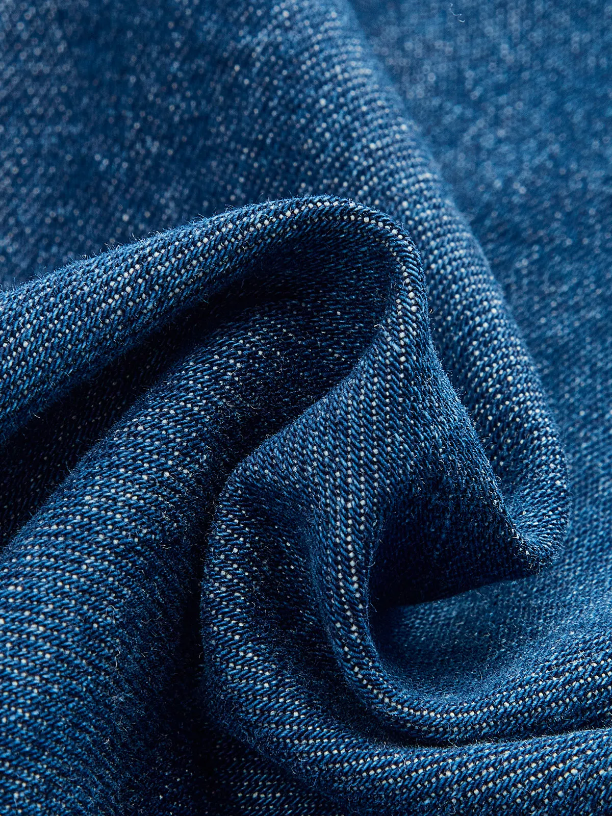 Metal Button Tie-Back Denim V-Neck Shorts Set sold by COMMENSE product image thumbnail 4