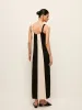 Cotton & Linen Striped Sleeveless Dress sold by COMMENSE