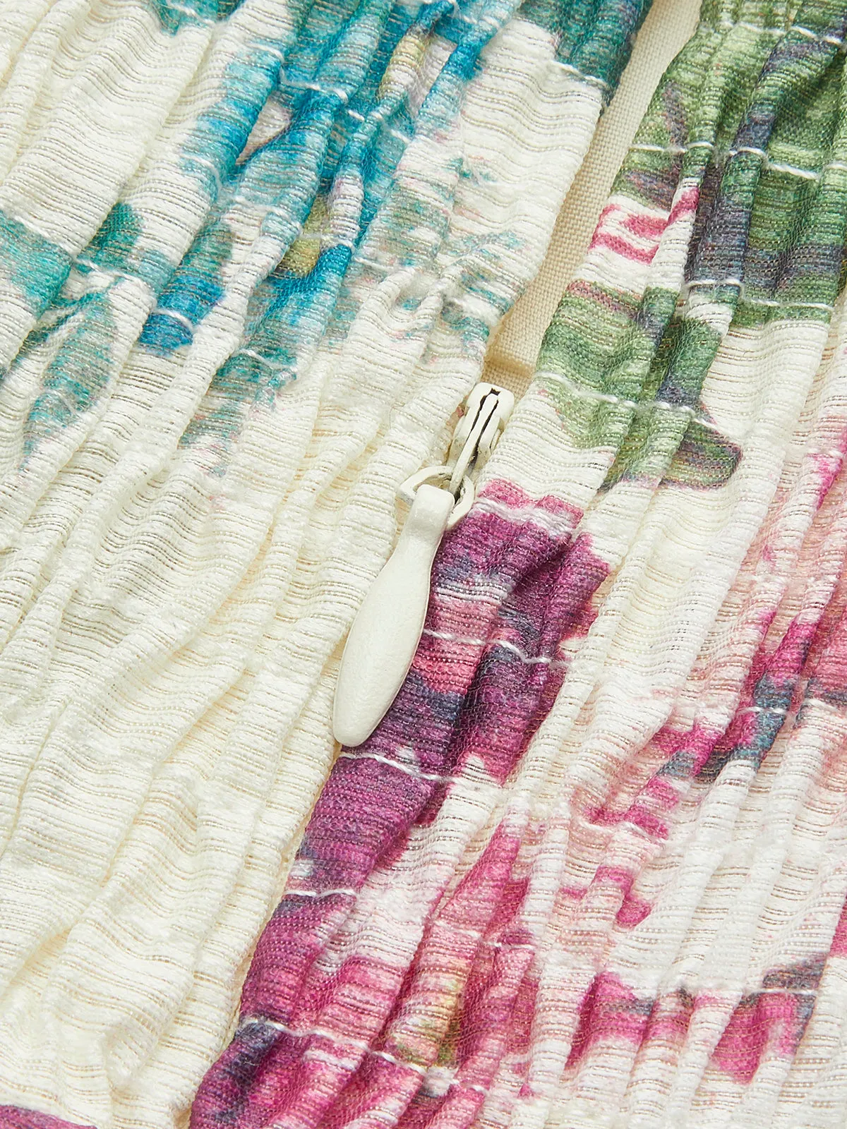 Floral Print Tie-Strap Belted Dress sold by COMMENSE product image thumbnail 2