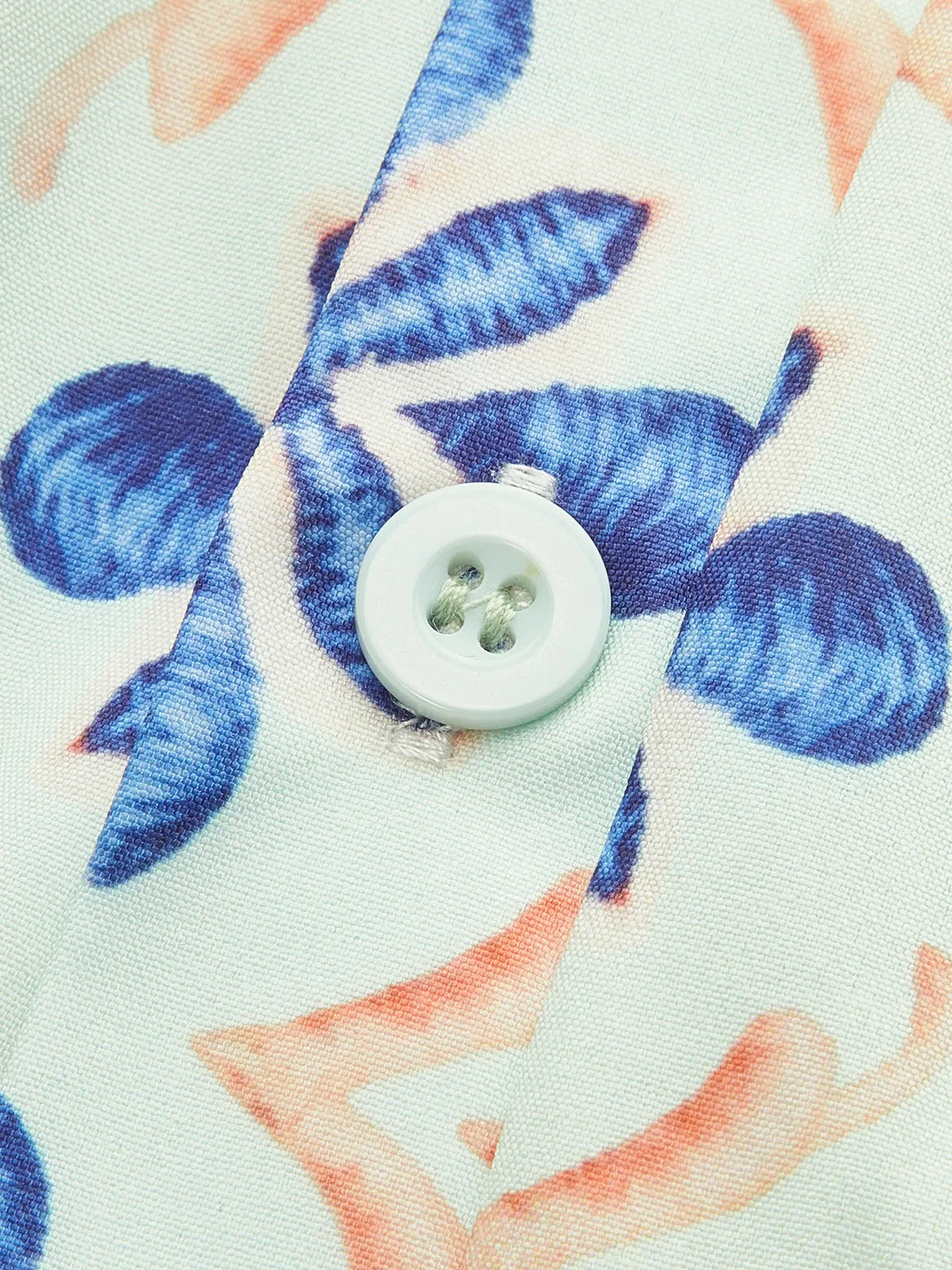 Floral Print Tie-Waist Jumpsuit sold by COMMENSE product image thumbnail 4