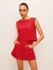 Cotton & Linen Sleeveless Top With Shorts Set sold by COMMENSE