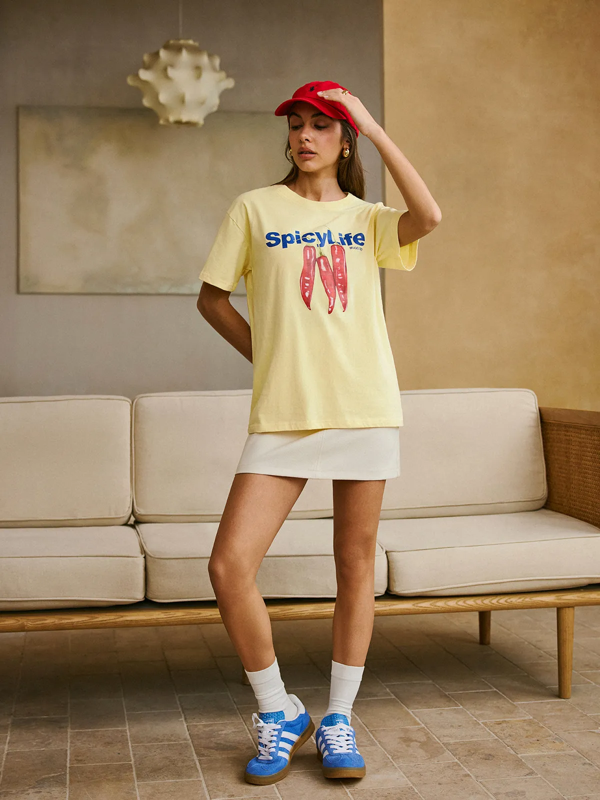 Cotton Print T-Shirt sold by COMMENSE product image thumbnail 2