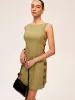 Cotton & Linen Cut-Out Side Dress sold by COMMENSE