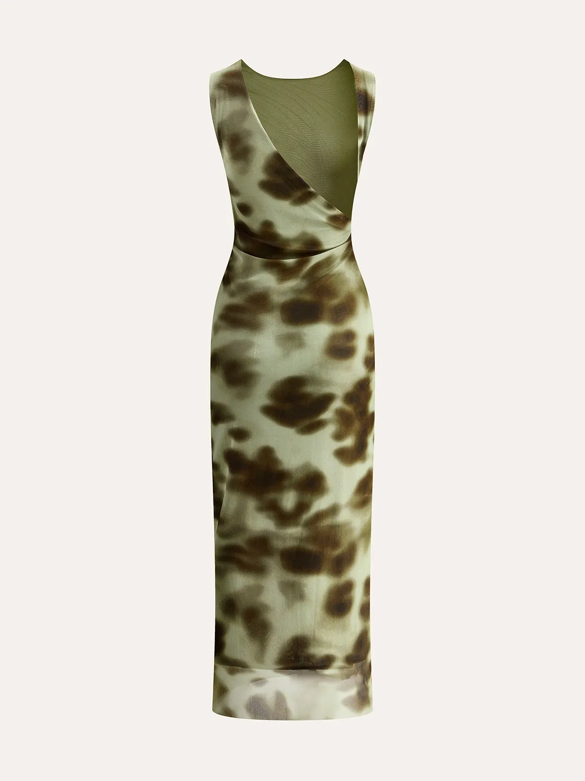 Boho Print Mesh Dress sold by COMMENSE product image thumbnail 2