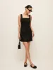 Cotton & Linen Button-Front Dress With Pockets sold by COMMENSE