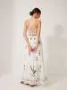 Boho Lace-Up Back Cami Dress sold by COMMENSE