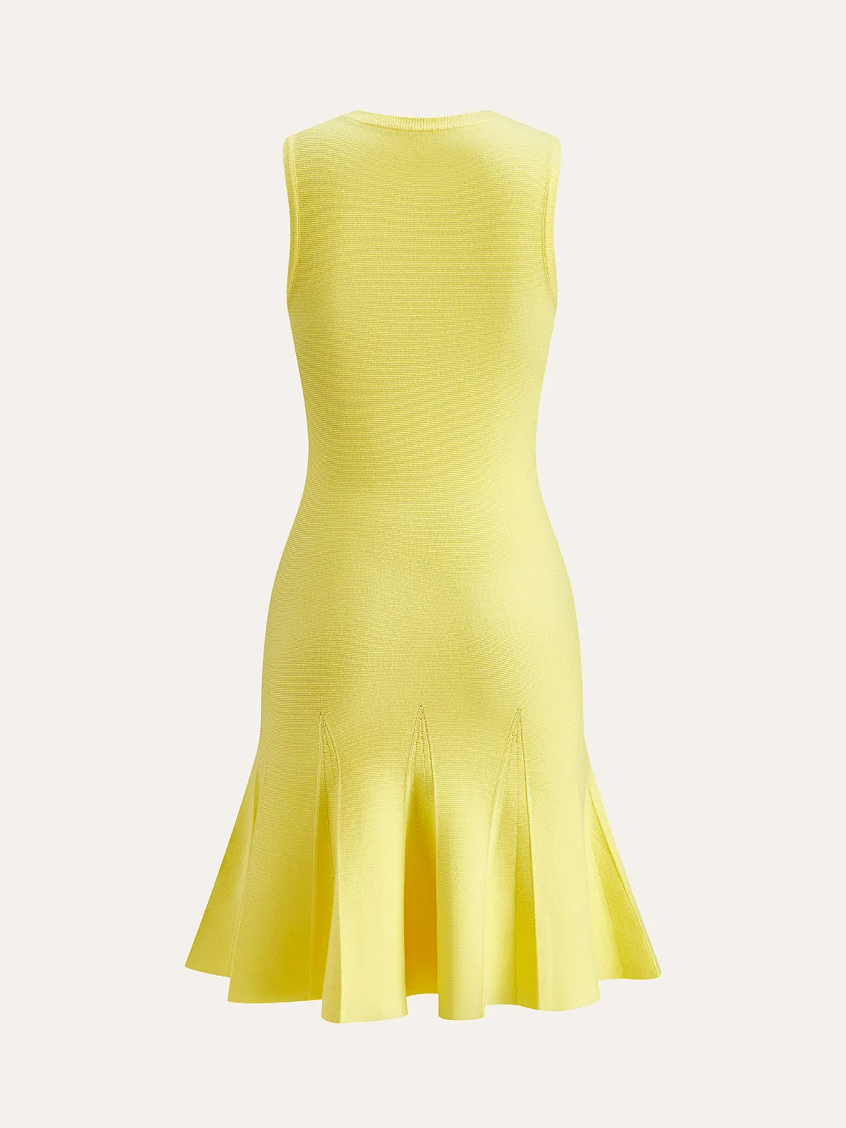 Sleeveless Knit Dress With Pocket Detail sold by COMMENSE product image thumbnail 2