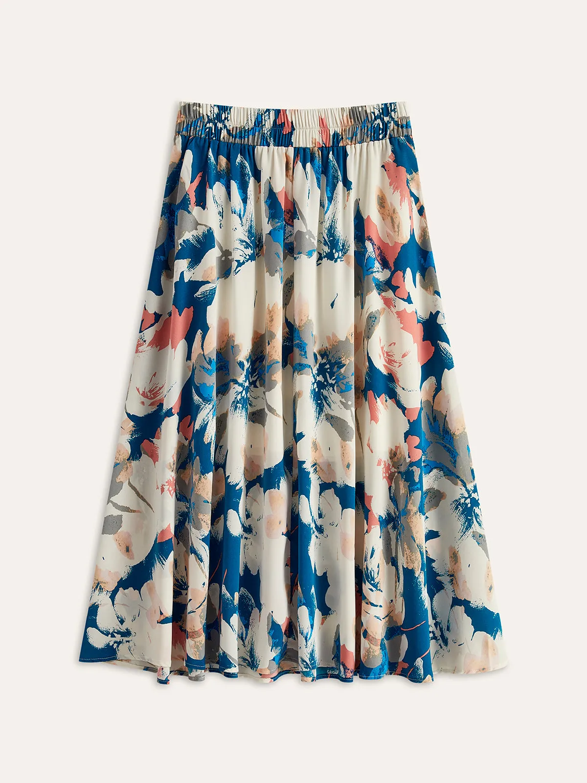 Boho Floral Print Skirt sold by COMMENSE product image thumbnail 2