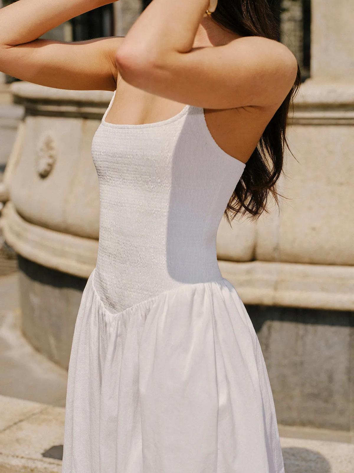 Cotton Pocket Detail Cami Dress sold by COMMENSE product image thumbnail 2