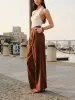 Cotton & Linen Mid-Waist Pants sold by COMMENSE