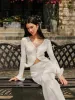Ruffled Hem Knit Cardigan sold by COMMENSE