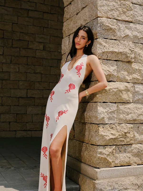 完売 Cut-Out Shoulder Knit Dress - plum 完売 Cut-Out Shoulder Knit Dress - plum