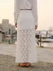 Semi-Sheer Lace Skirt sold by COMMENSE