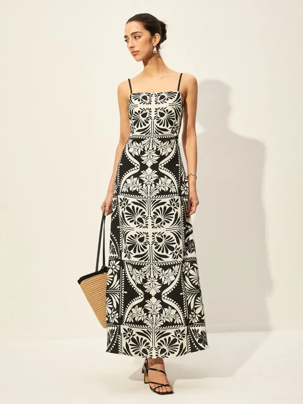 Floral Print Cami Dress made by COMMENSE