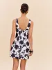 Backless Floral Print Dress sold by COMMENSE
