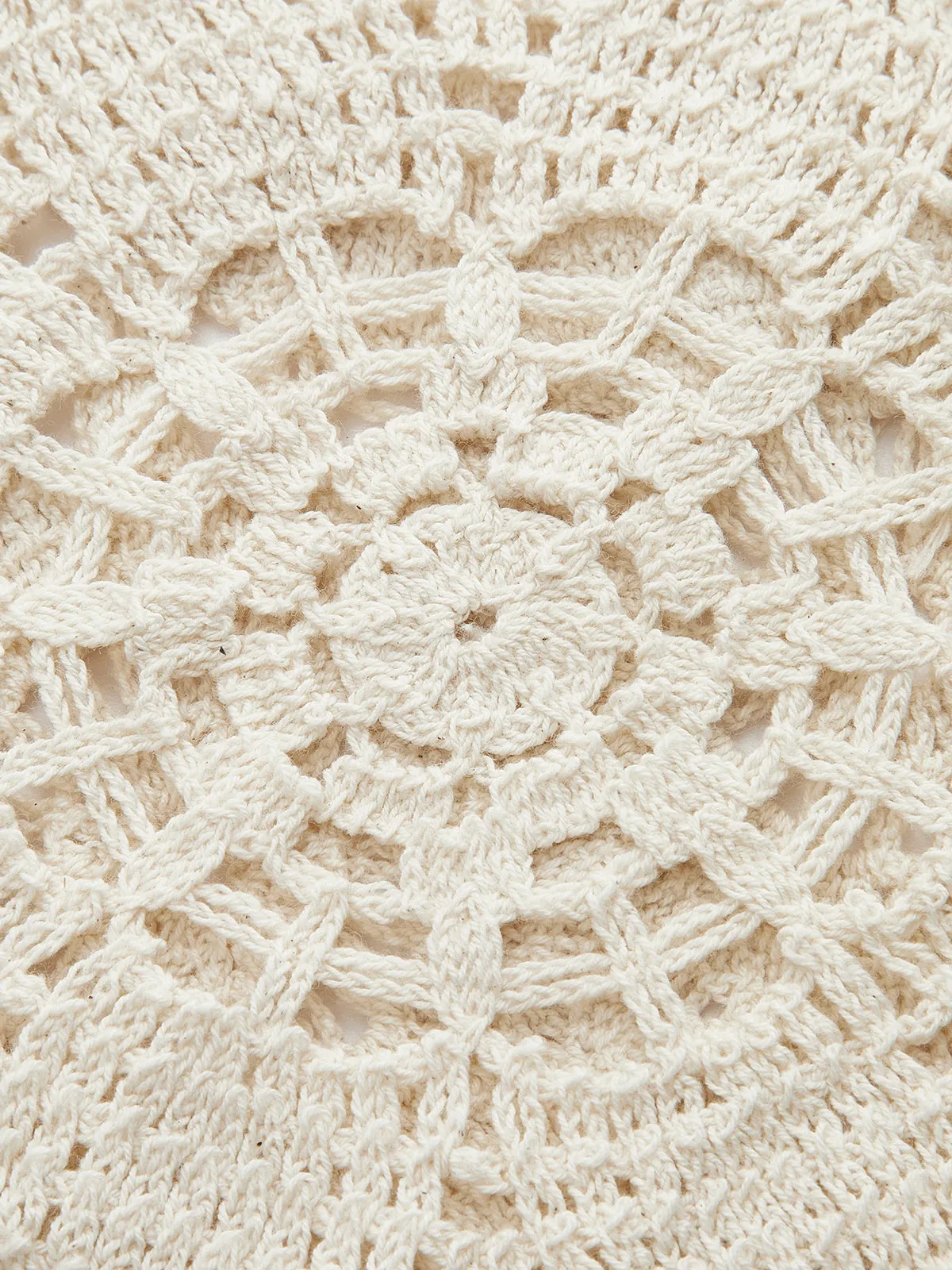 Embroidered Crochet Top sold by COMMENSE product image thumbnail 2