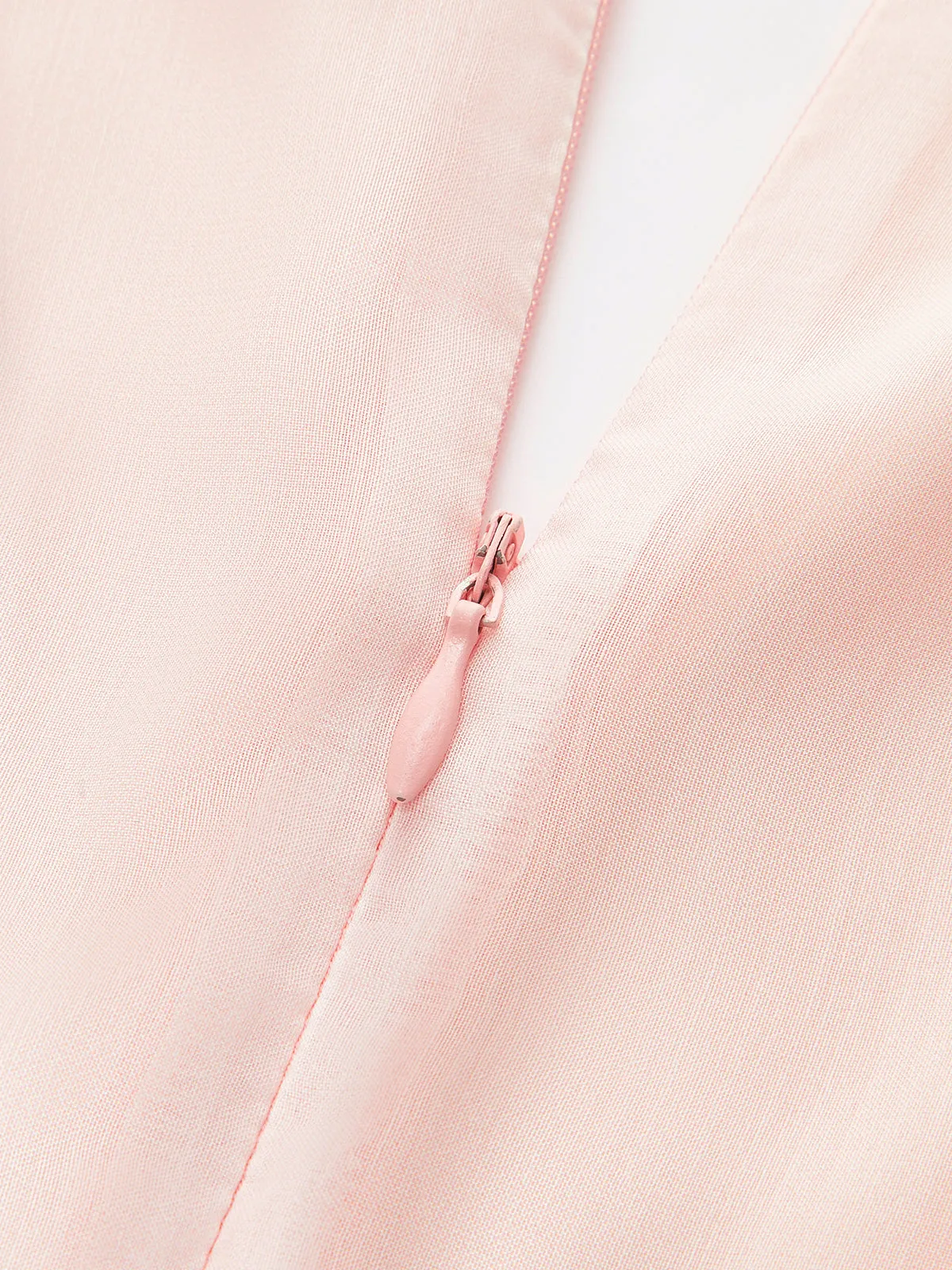 Semi-Sheer Balloon Sleeve Floral Dress With Tie Detail sold by COMMENSE product image thumbnail 3