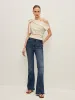 One-Shoulder Top With Bow Detail sold by COMMENSE