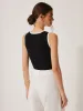 Color Block Knit Lace-Up Vest sold by COMMENSE
