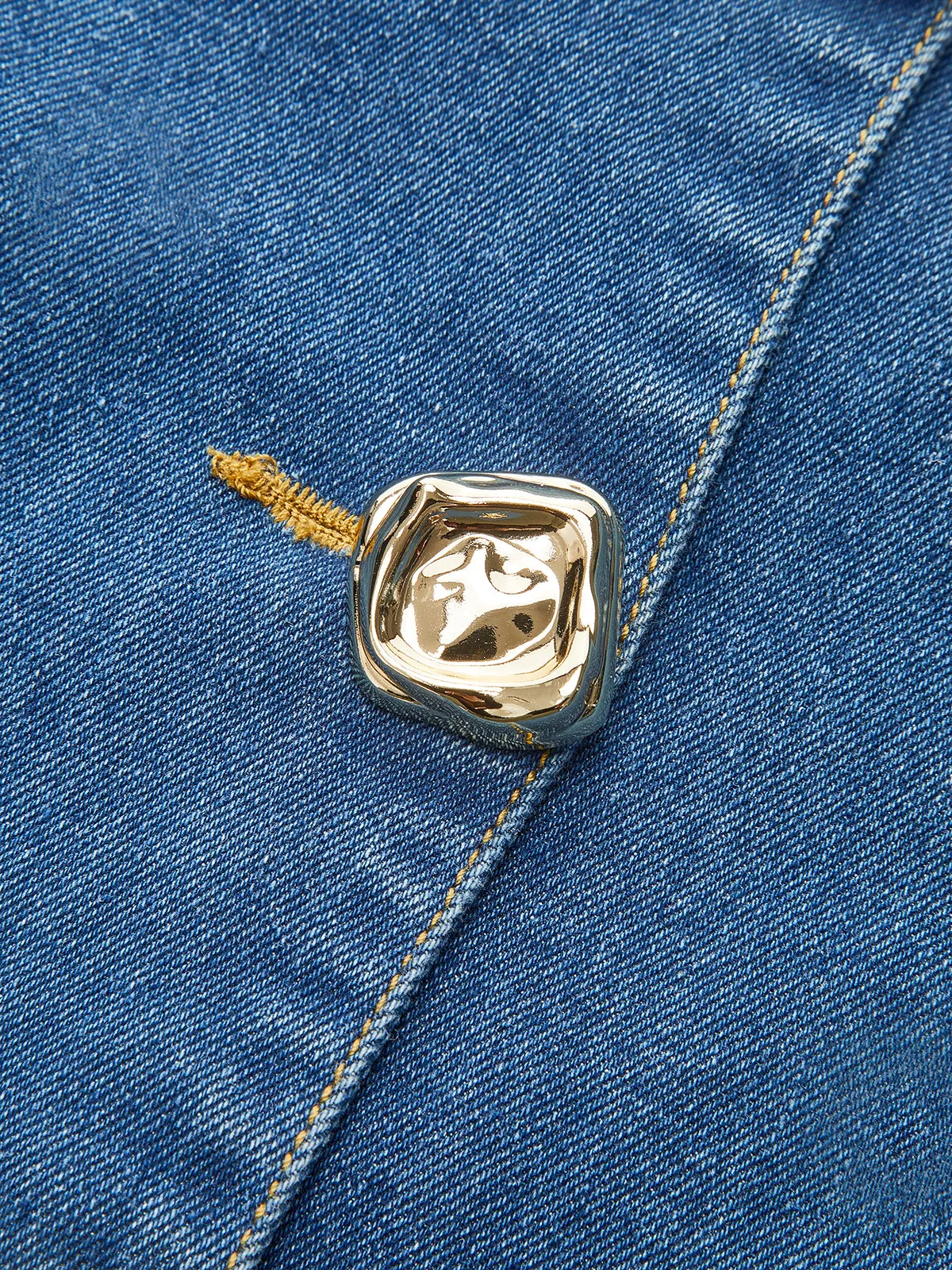 Denim Halter Top With Button Details sold by COMMENSE product image thumbnail 2