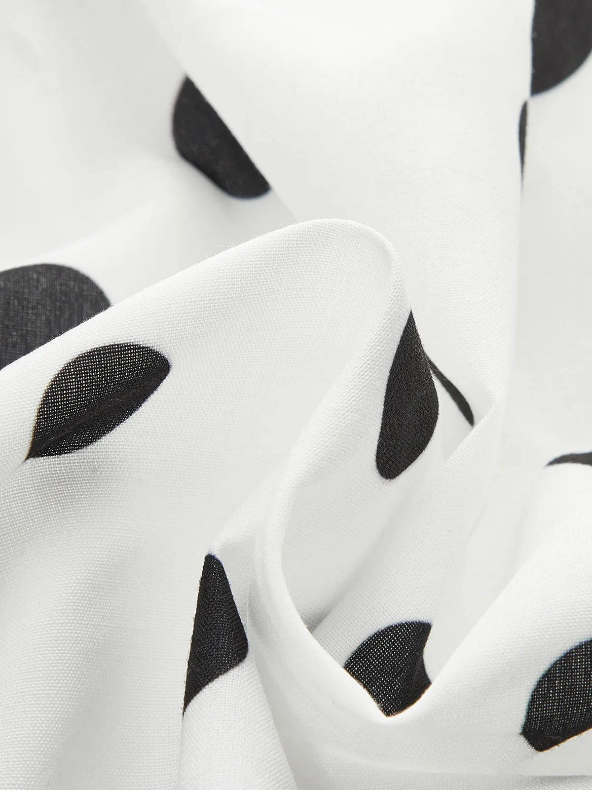 Polka Dot Bow Halter Zipper Dress sold by COMMENSE product image thumbnail 3