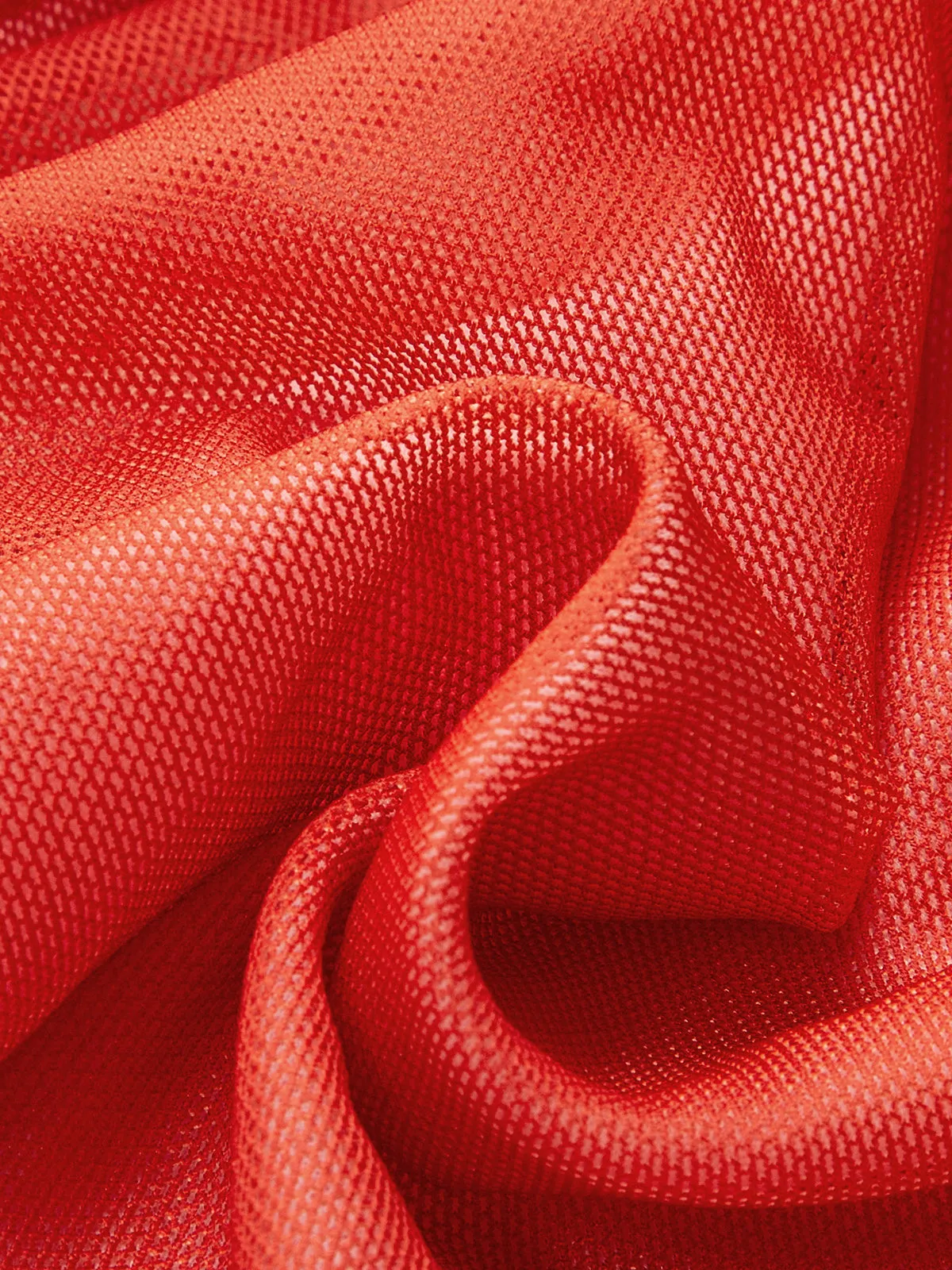 Color Block Gradient Strapless Ruched Mesh Split Dress sold by COMMENSE product image thumbnail 4