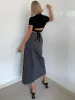 Asymmetrical Pleated Midi Skirt Set sold by COMMENSE