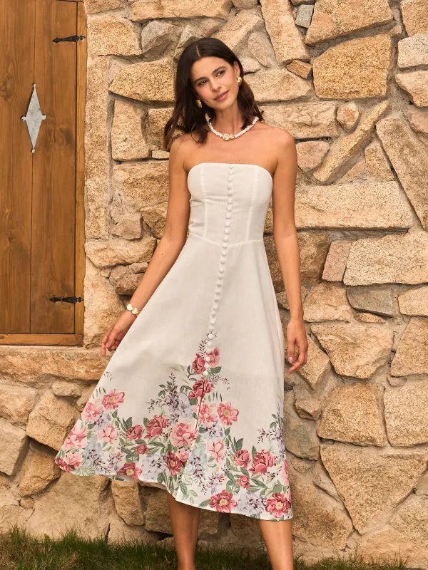 Black Verdant Floral Chloe Dress | Parallel
