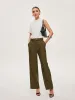 Asymmetric Draped Button-Shoulder Top sold by COMMENSE