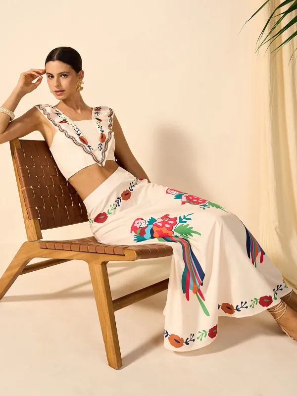 Boho Print Skirt Set sold by COMMENSE