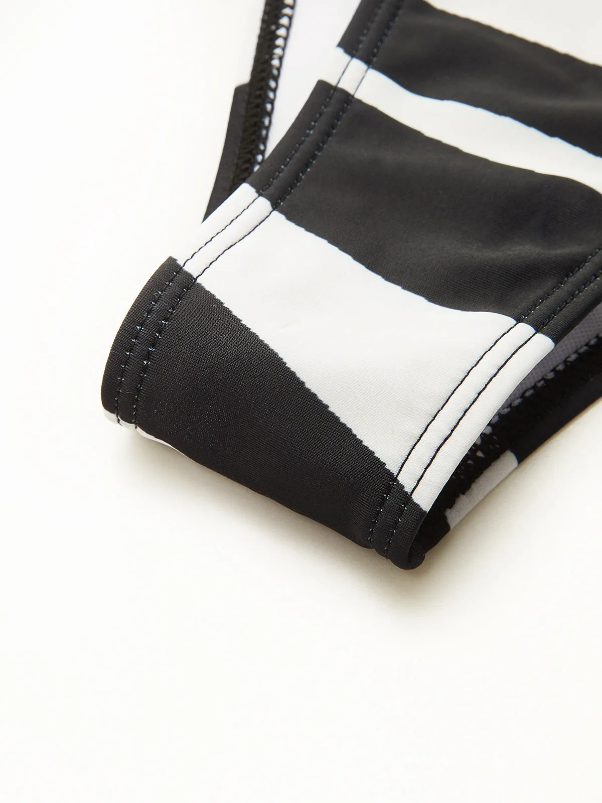 Striped Triangle Bikini Set sold by COMMENSE product image thumbnail 4