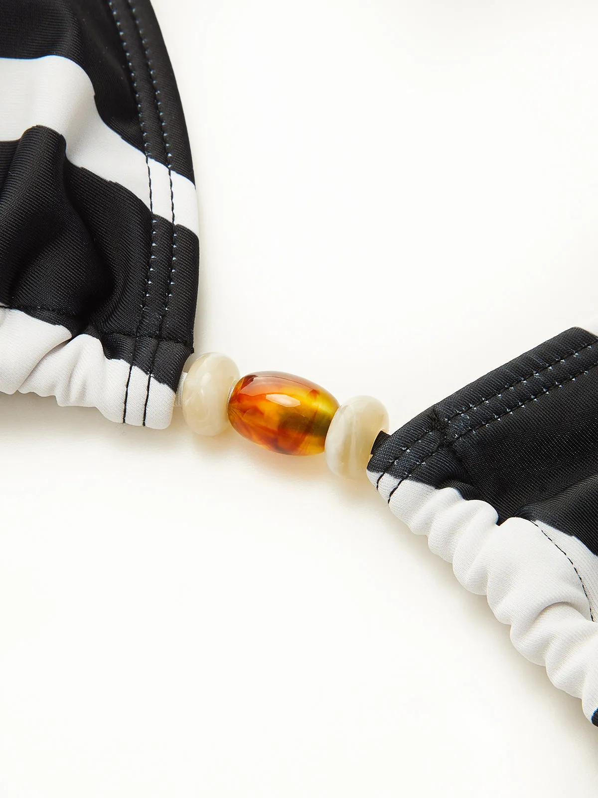 Striped Triangle Bikini Set sold by COMMENSE product image thumbnail 3