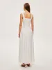 Button-Front Cotton Sleeveless Dress sold by COMMENSE