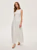Button-Front Cotton Sleeveless Dress sold by COMMENSE