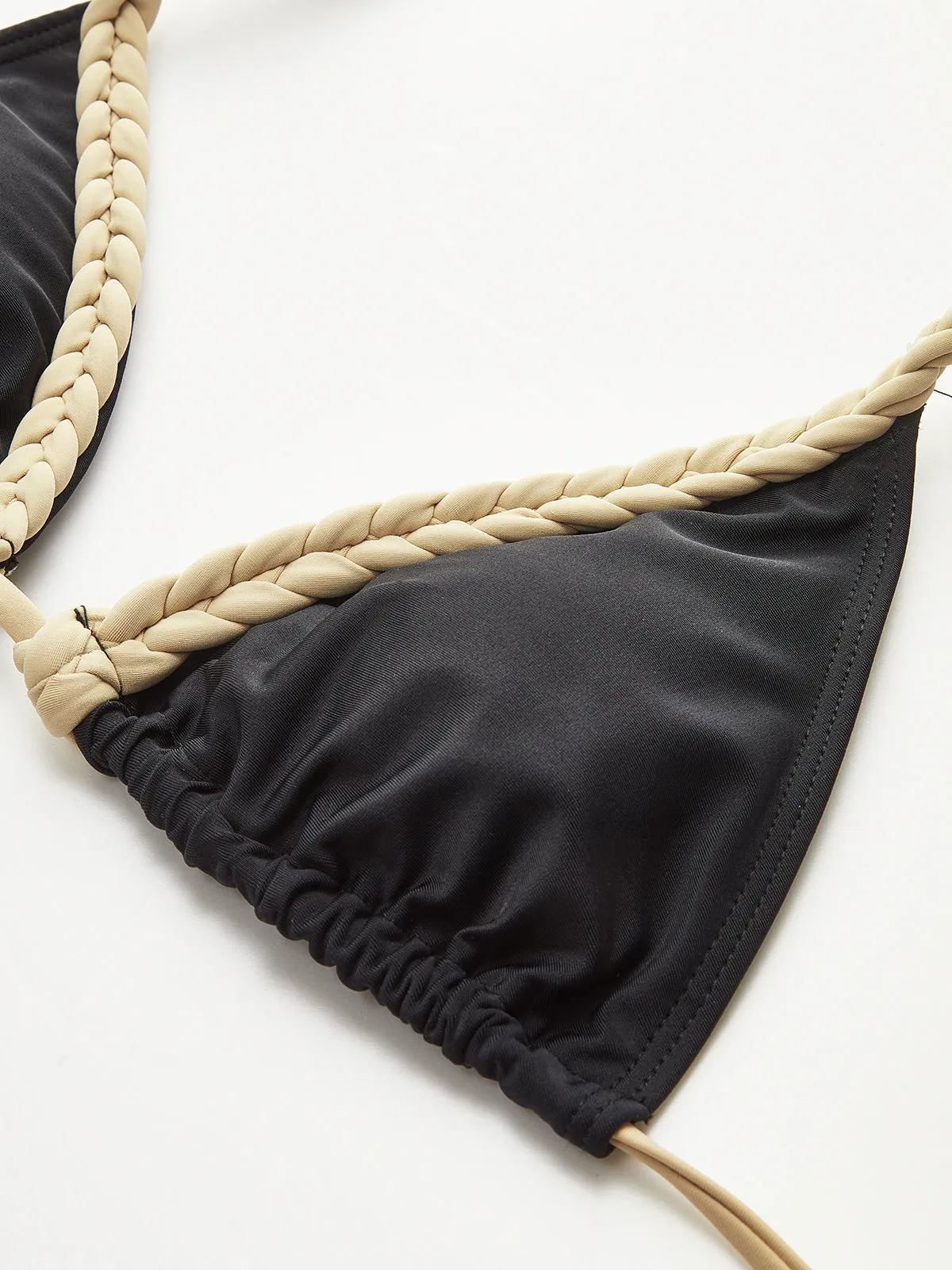 Braided Strap Bikini Set sold by COMMENSE product image thumbnail 3